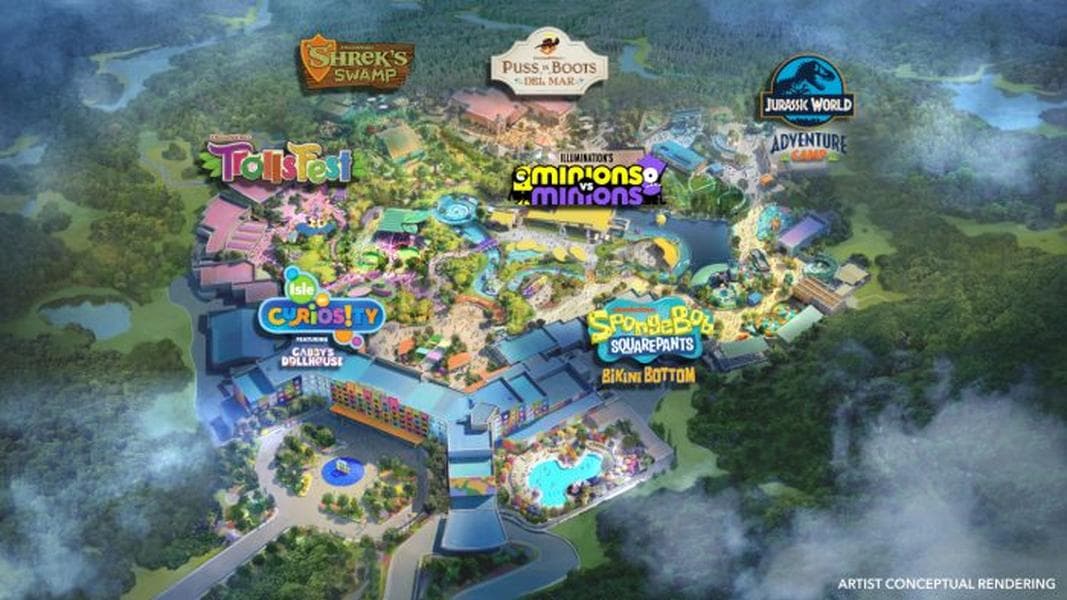 FULL DETAILS REVEALED for the New Universal Theme Park Coming to Texas