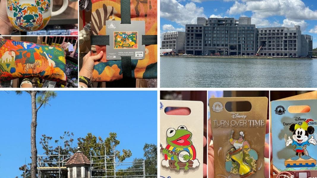 New Park-Exclusive Merchandise at Disney’s Animal Kingdom, More Balcony Doors Added to DVC Tower at Disney’s Polynesian Village Resort, & More: Daily Recap (9/23/23)