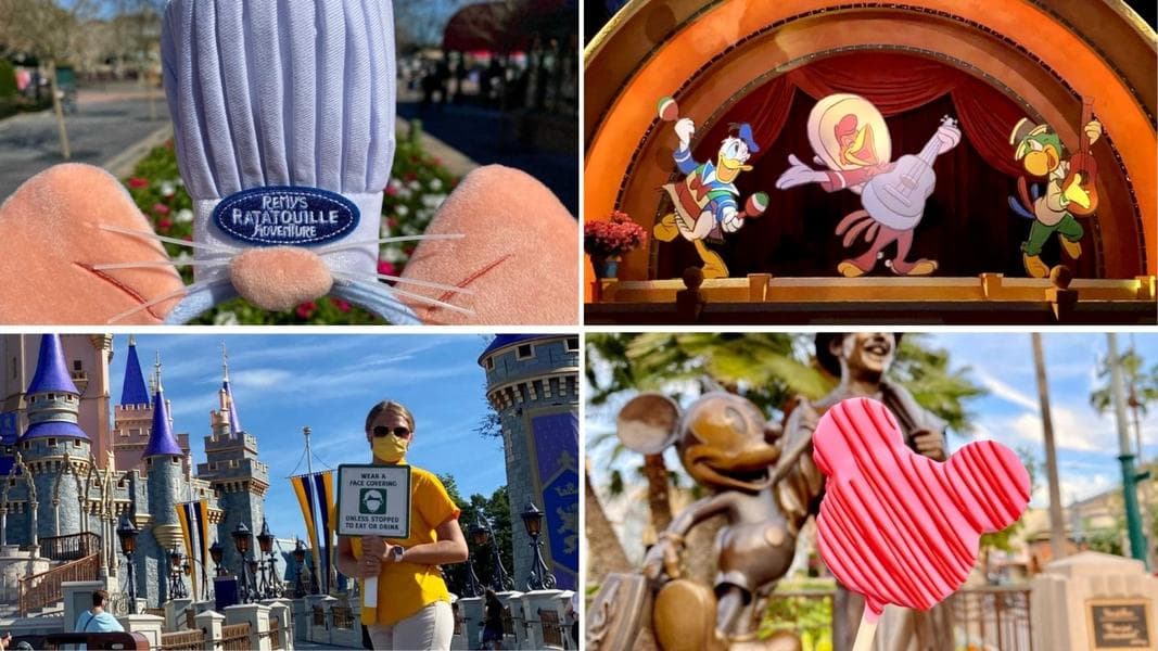 WDWNT Daily Recap (1/29/21): White House Recommends Florida Close Bars and Restaurants, Walt Disney World Updates Mask Policy, Three Caballeros Now Just Painted Flats, and More