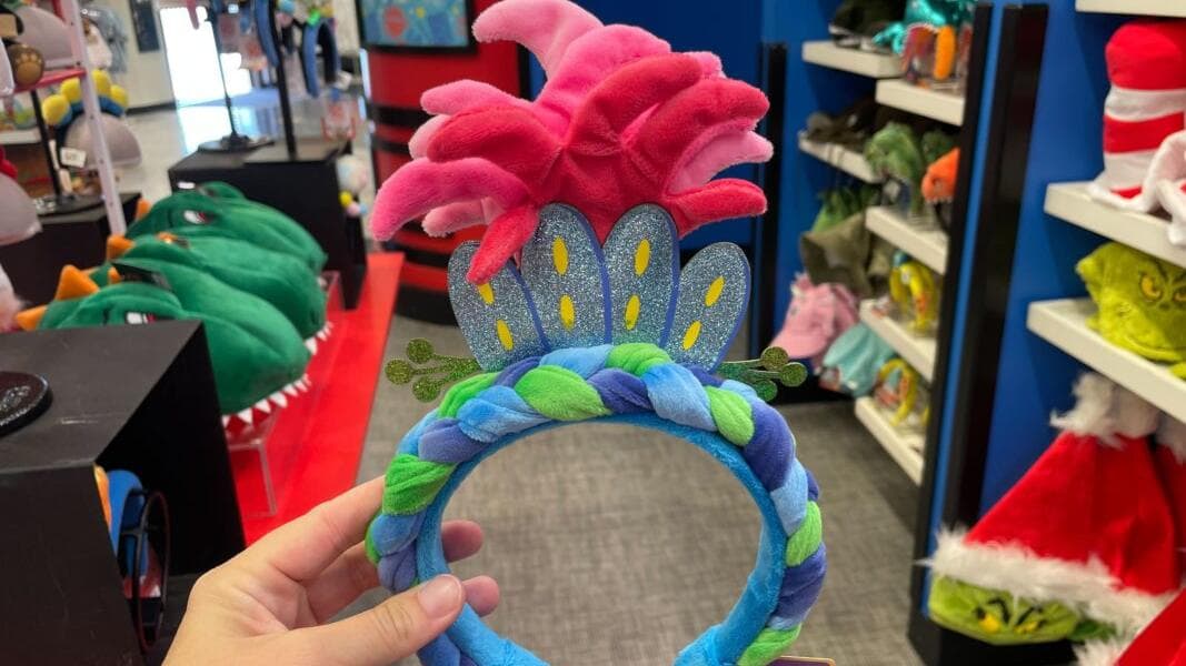 New ‘Trolls’ Poppy Headband Joins DreamWorks Land Merchandise
