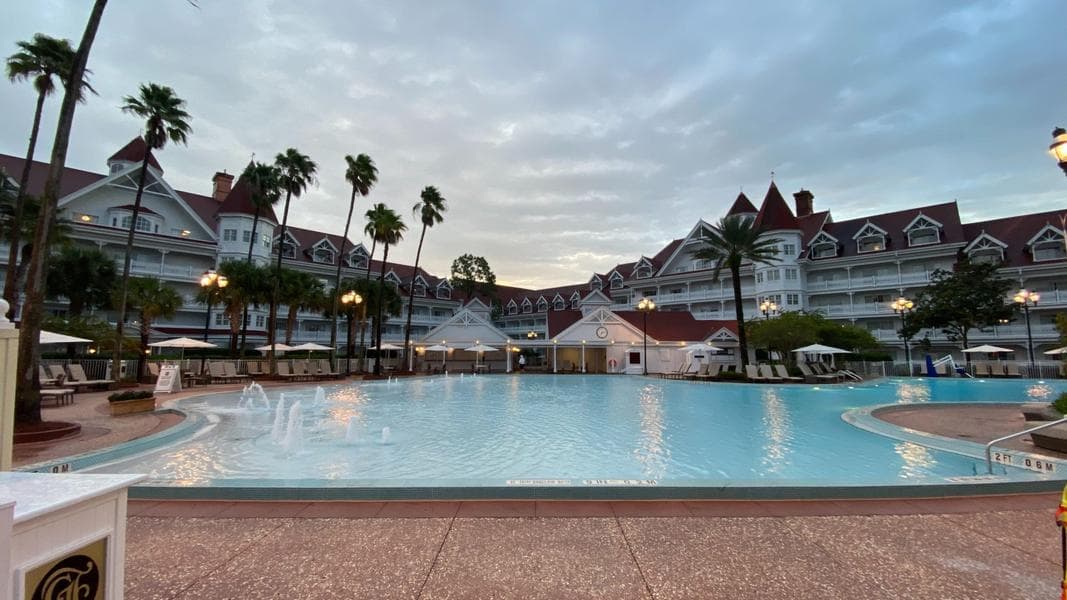 Courtyard Pool at Disney’s Grand Floridian Resort Closing for Refurbishment