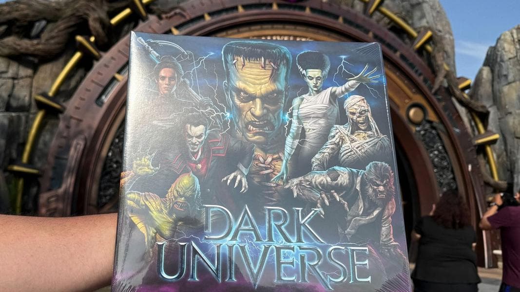 PHOTOS: Dark Universe Vinyl Record Featuring Danny Elfman Score Available Again at Epic Universe