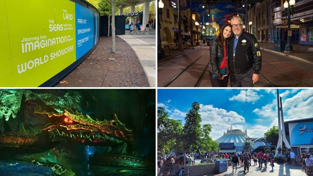 Voices of Disneyland Resort Leaving, New Projection Effects on Space Mountain, Spaceship Earth-Style Metal Walkway in EPCOT: Daily Recap (10/28/23)