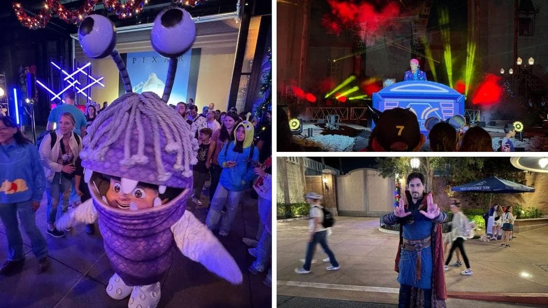 PHOTOS: Disney’s Hollywood Studios Celebrates New Year’s Eve with DJs, Rare Character Appearances, and Pixar Dance Party