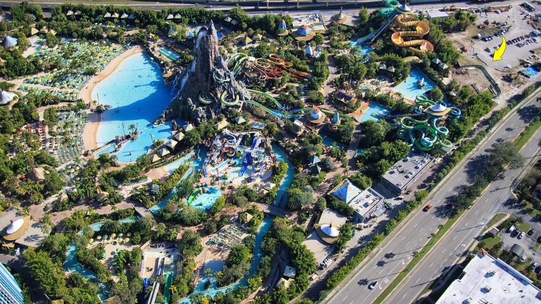 Small Construction Project Underway at Volcano Bay