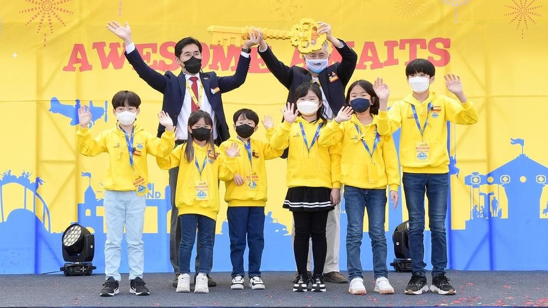 Legoland Korea celebrates the park’s completion ahead of its May 5th opening