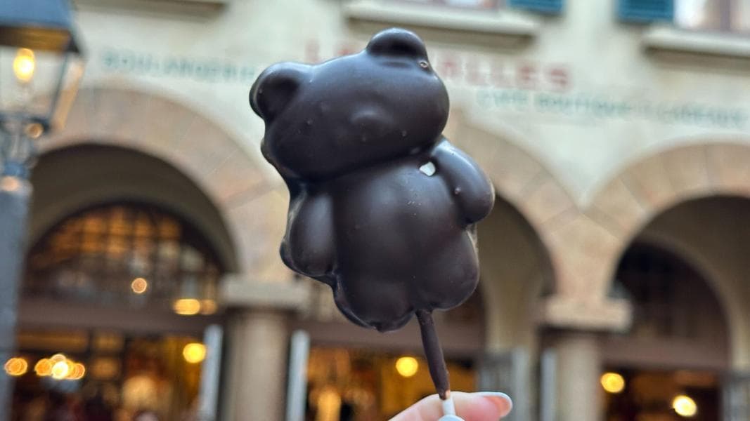 EPCOT Has a New Chocolate Teddy Bear Treat in France