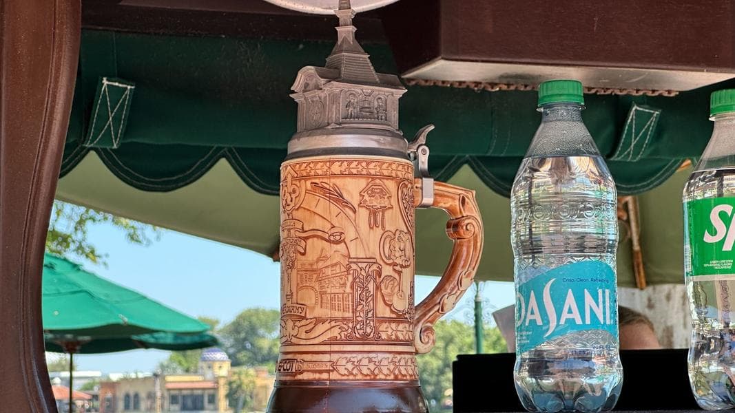 New Brown Germany Pavilion Stein Available at EPCOT