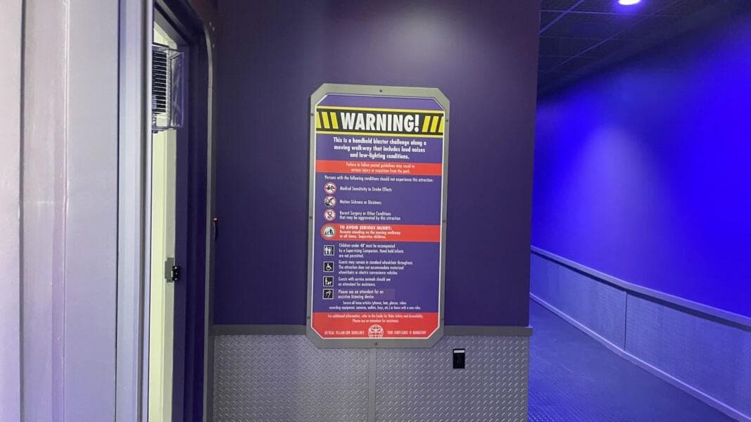 FIRST LOOK: Villain-Con Minion Blast Exit Open, Safety Warnings Revealed at Universal Studios Florida