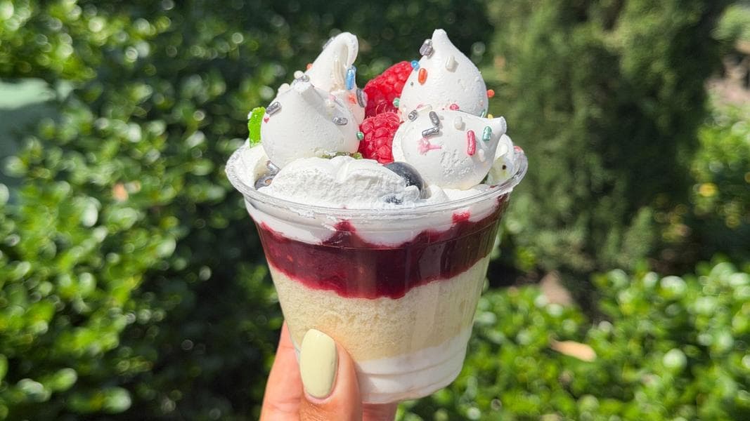 REVIEW: Pavlova Parfait Bluey-Themed Treat at Disneyland Park
