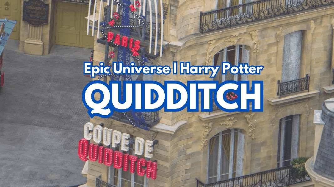 Epic Universe construction update: Quidditch signage in The Wizarding World of Harry Potter – Ministry of Magic