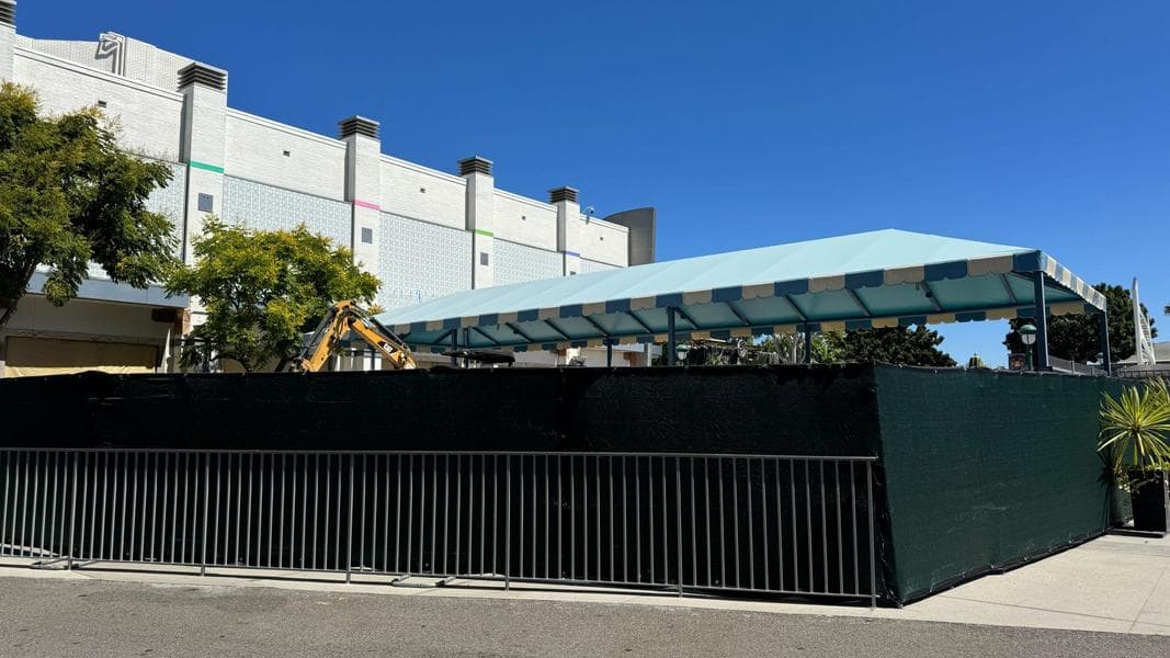 UPDATE: Disney Planning to Reopen Downtown Disney Security Plaza Near Disneyland Hotel