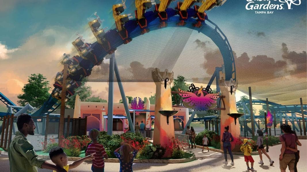 REVEALED: Busch Gardens Tampa Bay’s Newest Coaster – Phoenix Rising