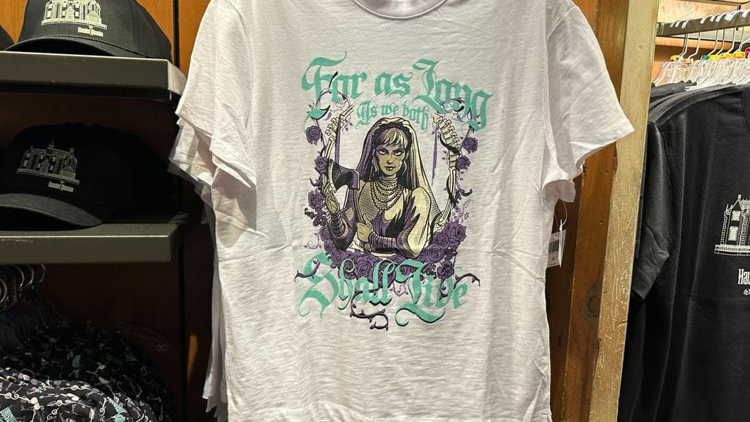 Two Haunted Mansion Shirts Now Available at Disney World