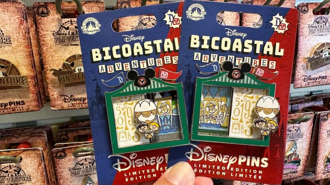 New ‘it’s a small world’ Bicoastal Adventures Pin at Disneyland and Disney World