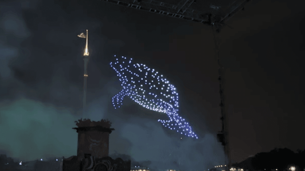 SeaWorld Orlando debuts its first drone show
