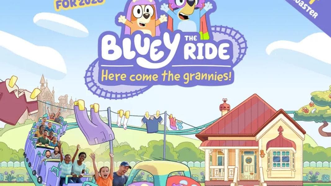 First-Ever ‘Bluey’ Ride Opening in U.K. This Spring