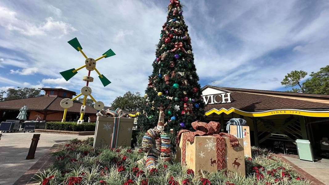 Christmas Tree Themes Revealed for 2025 Stroll at Disney Springs