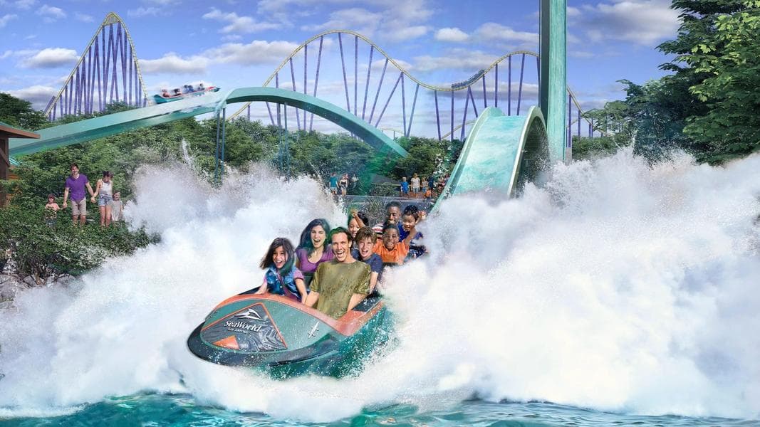 World’s first launched flume ride sets opening date at SeaWorld San Antonio