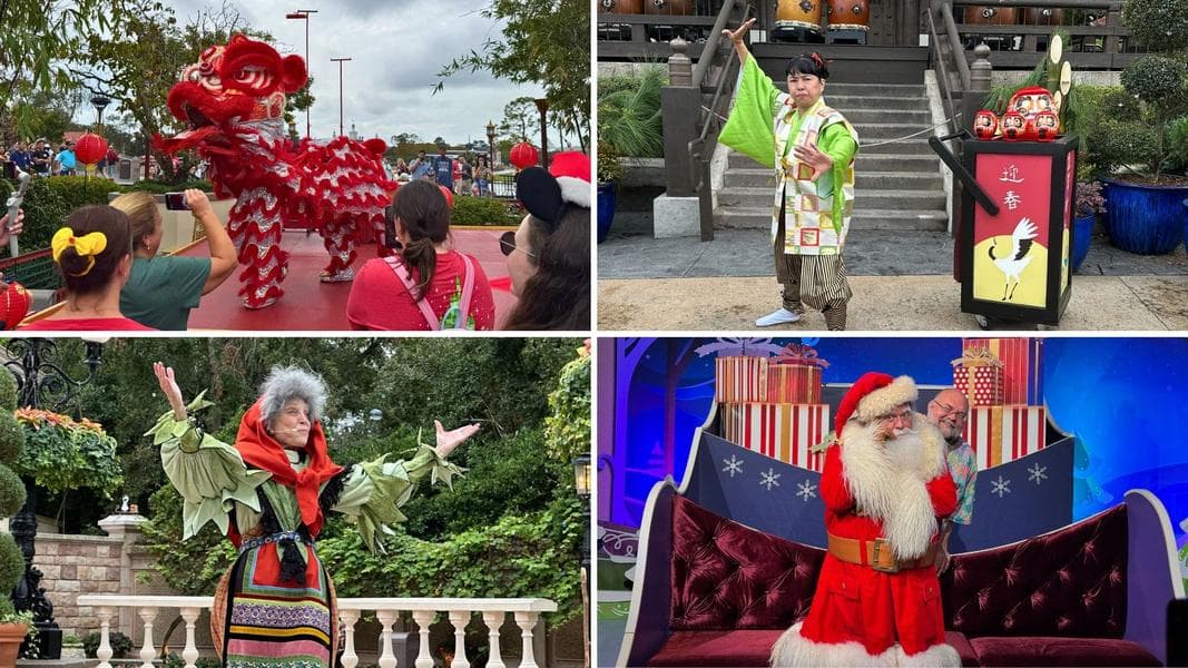 Holiday Storytellers Return Around World Showcase for 2024 EPCOT International Festival of the Holidays