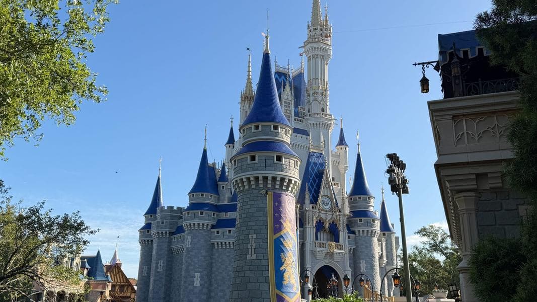 Pink Paint Completely Removed from Cinderella Castle at Magic Kingdom