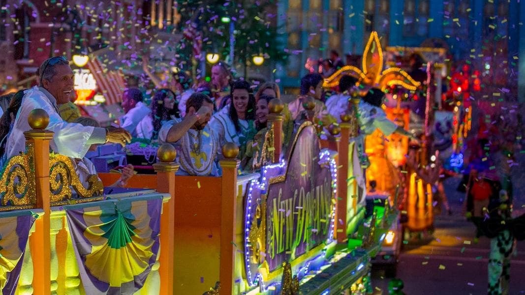 Mardi Gras Float Ride & Dine Experience Reservations Now Open for Universal Orlando
