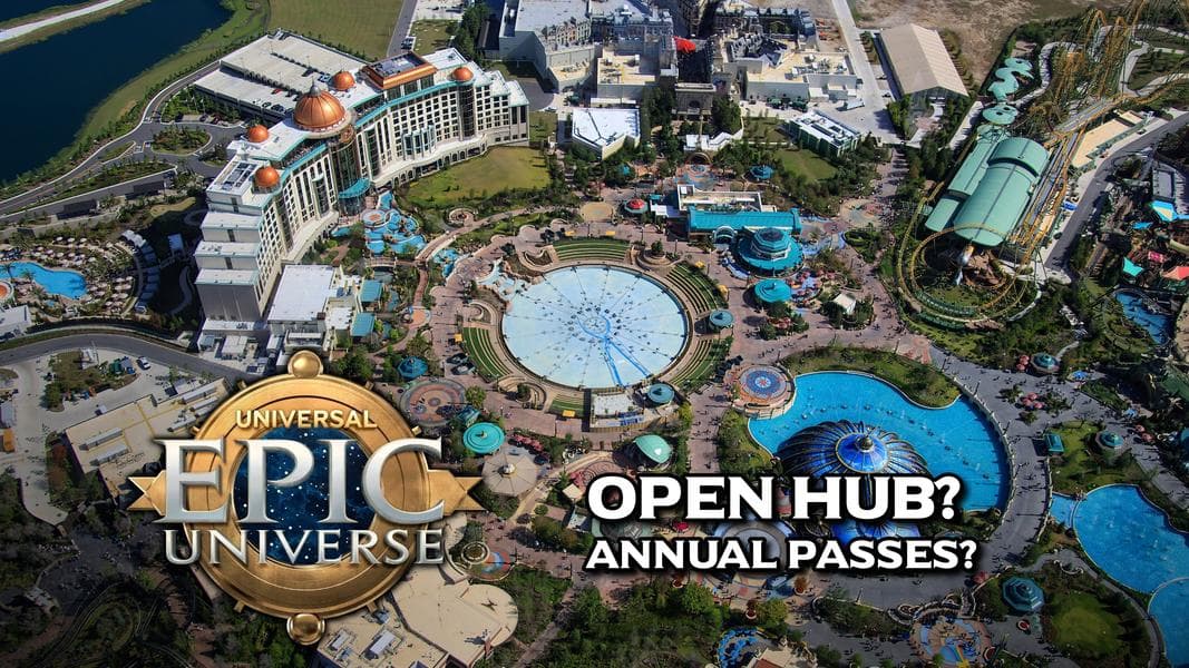 Epic Universe News Update: Open Hub Technology and Fireworks Tests