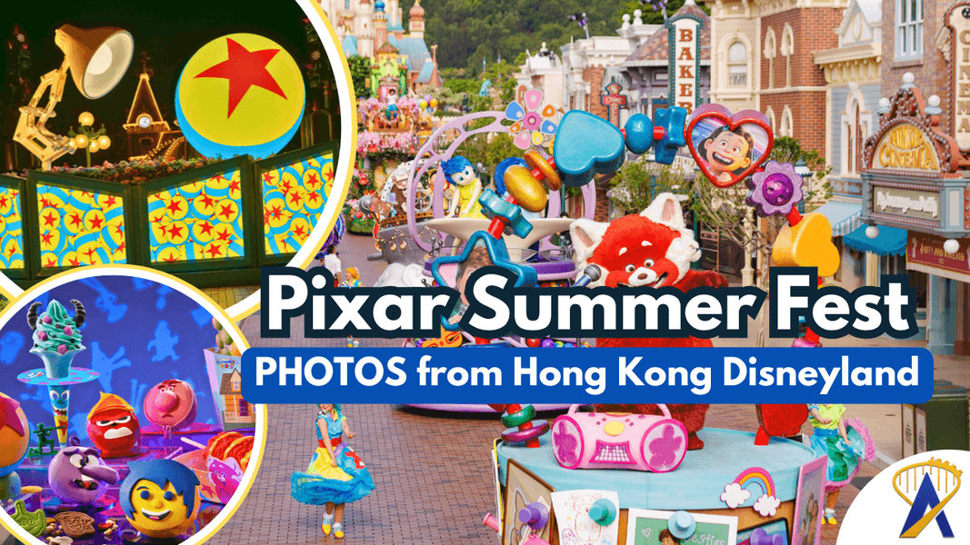 Pixar Summer Fest at Hong Kong Disneyland debuts exclusive character moments