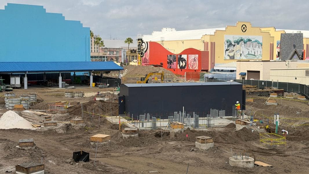Buildings Rise for Fast & Furious: Hollywood Drift at Universal Studios Florida