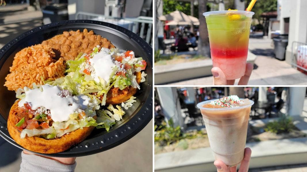 REVIEW: Refreshing Fiesta Punch, Okay Spiked Horchata, and Good Sopes Platter at Cocina Mexicana at Universal Studios Hollywood