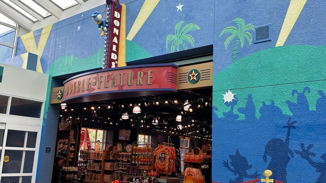 Donald’s Double Feature Gift Shop Now Under Refurbishment at Disney’s All-Star Movies Resort