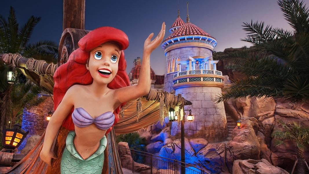 Journey of The Little Mermaid Ride at Magic Kingdom Closing for Short Refurbishment