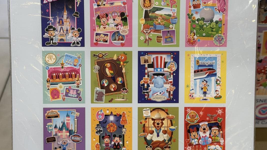 2027 Disney Parks Poster Calendar Released at Disneyland Resort