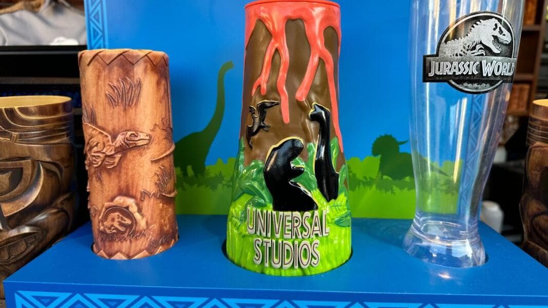 PHOTOS: New Jurassic World Volcano Tiki Cup Available from Isla Nu-Bar at Universal Studios Hollywood