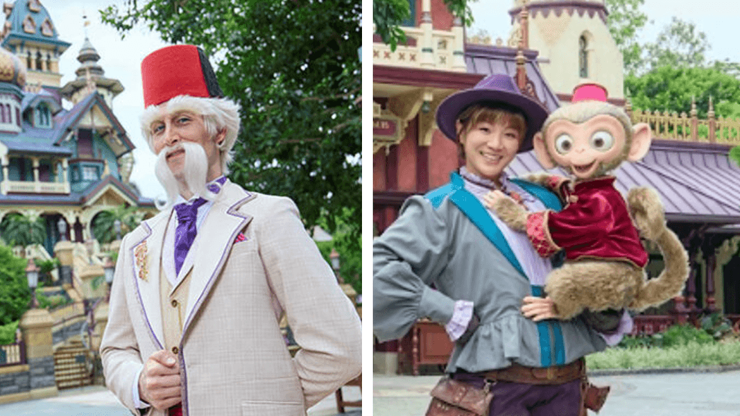 Lord Henry Mystic and Albert Debut as Meet and Greet Characters at Hong Kong Disneyland