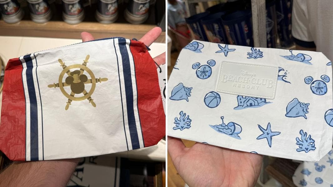 Resort-Inspired ALOHA Zip Pouches at Walt Disney World Hotels