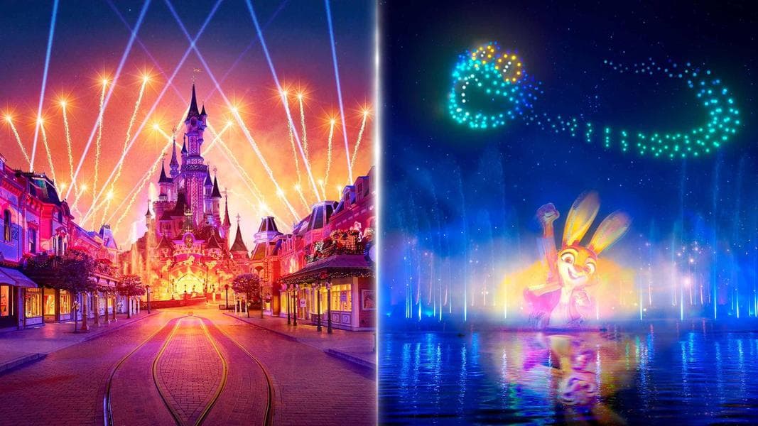 Both Disneyland Paris nighttime shows were performed without pyrotechnics last night due to the heatwave
