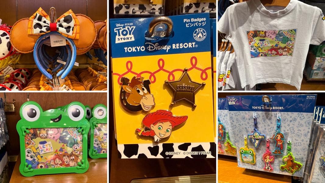 'Toy Story' Merchandise Lands at Tokyo Disney Resort