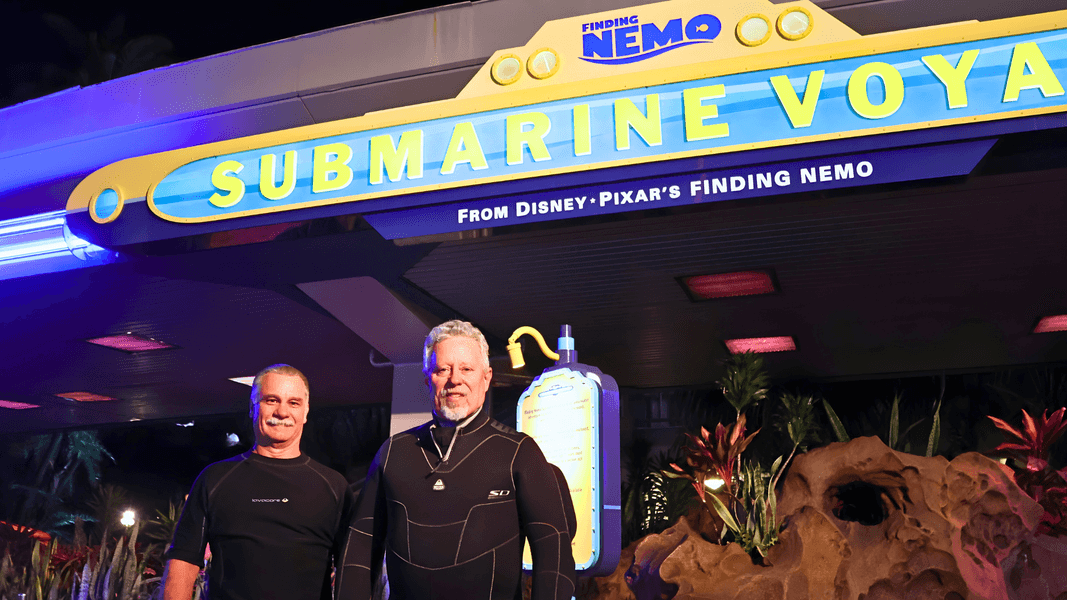 Behind the Scenes With the Dive Team that Maintains Finding Nemo Submarine Voyage at Disneyland