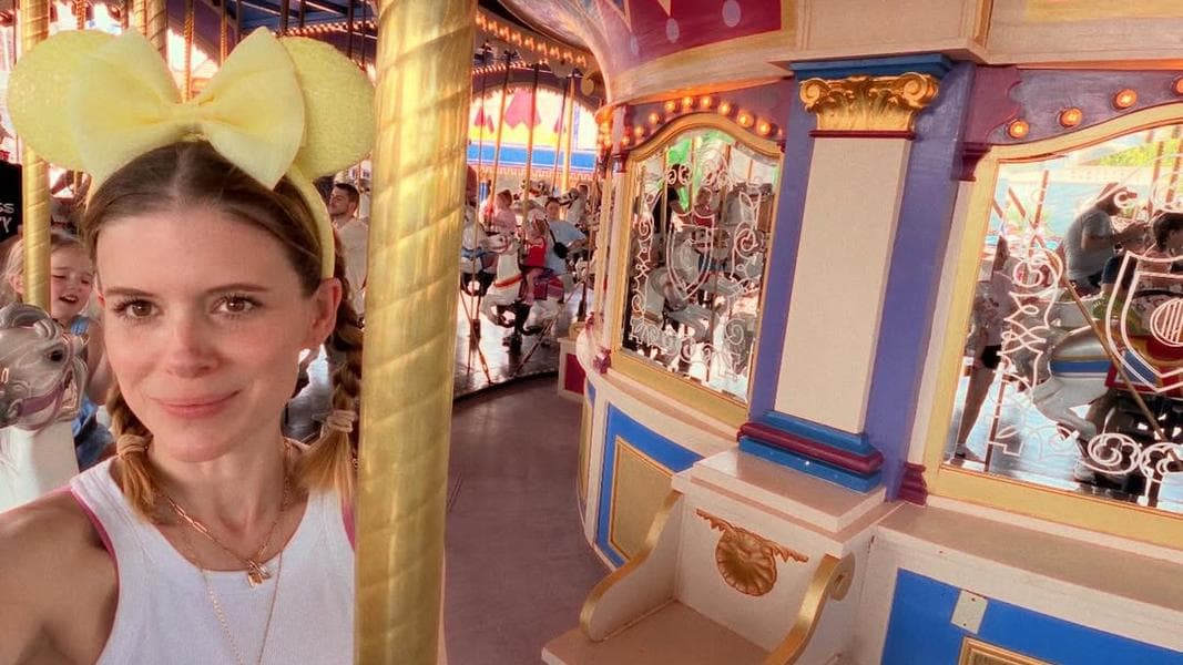Kate Mara Spends Mother’s Day at Walt Disney World