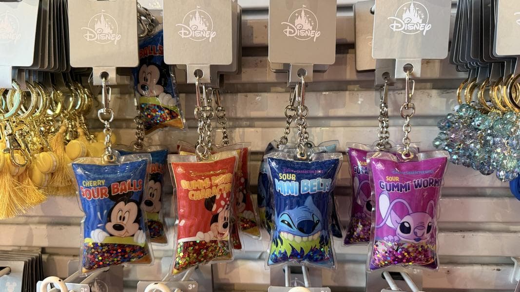 Mini Candy Bag Keychains Arrive at Disneyland Resort