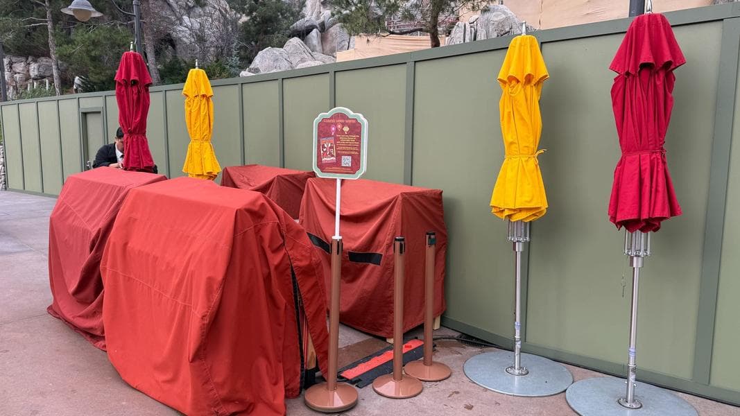 Disney California Adventure Decorated for Lunar New Year Festival