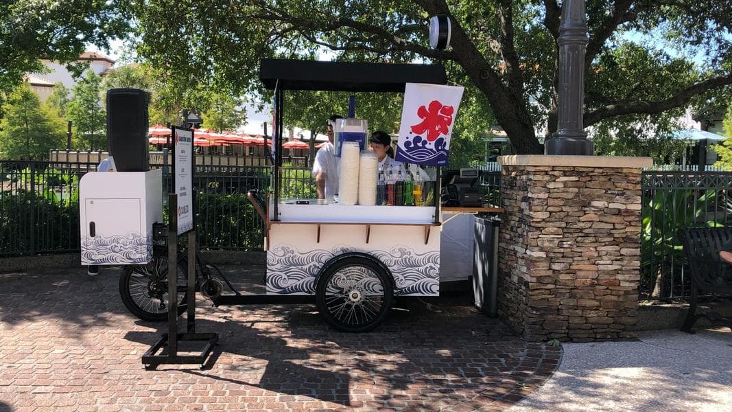 Kakigōri Kool Shaved Ice Cart Opens at Disney Springs