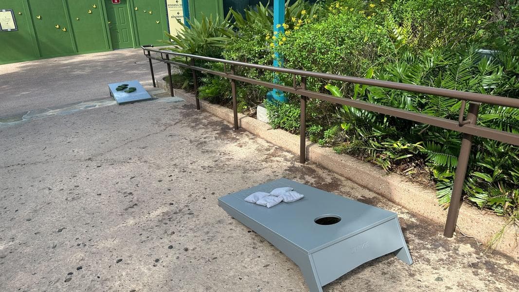 Disney’s Animal Kingdom Adds Checkers, Tic-Tac-Toe, and Cornhole to Make Up for Lost Dinoland U.S.A. Capacity