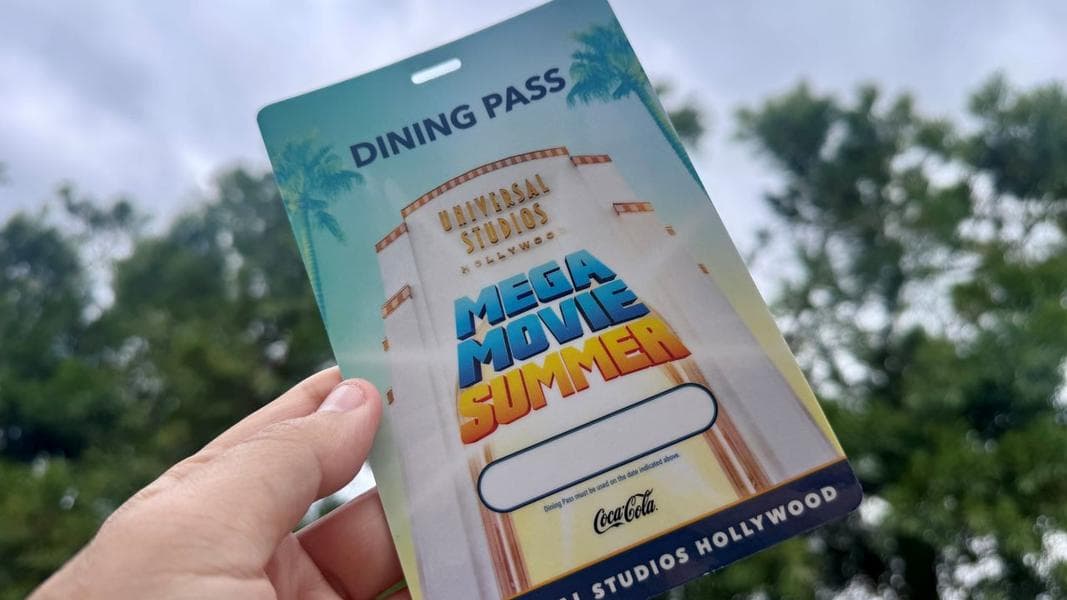 The money I saved with Universal Studios Hollywood Mega Movie Summer Dining Pass