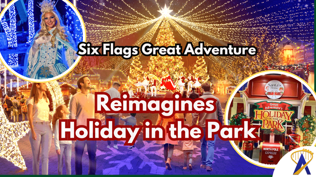 Six Flags Great Adventure is reinventing Holiday in the Park with immersive new lands