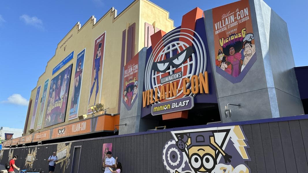 Universal Studios Florida Update: Minion Blast and Minion Cafe Construction & Rumors