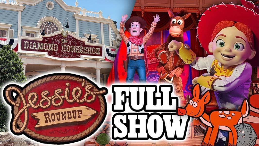 PHOTOS, VIDEO: Jessie’s Roundup ‘Toy Story 5’ Show Debuts at Magic Kingdom’s Diamond Horseshoe