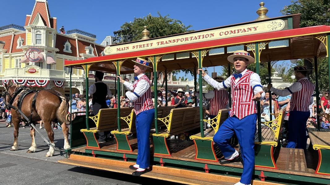 Dapper Dans Debut Patriotic Costumes for Independence Day Performances at Magic Kingdom