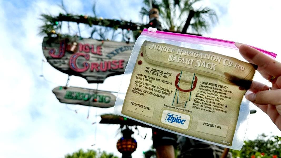 Jungle Cruise No Longer Offering Complimentary ‘Safari Sack’ Ziploc Bag